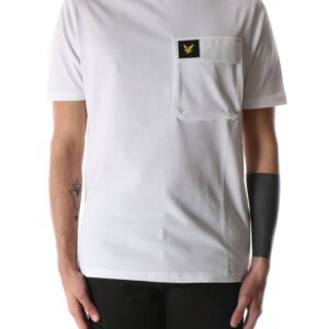 Lyle & Scott T-shirt Manica Corta Uomo Bianco