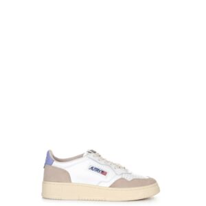 SNEAKERS AUTRY 01 LOW WOMAN LEAT/SUEDE WHT/LAVAND160184