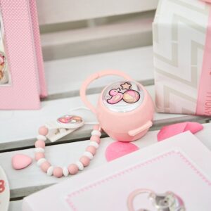 Selezione Zanolli Set spilla e box portaciuccio Toys rosa argento rosa166587_44575115ra