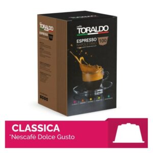 50 capsule caffè toraldo miscela classica compatibili nescafè dolce gusto276