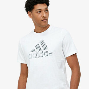 Adidas Performance T-shirt Maniche Corte Power Logo Bianco Uomo46755862905159