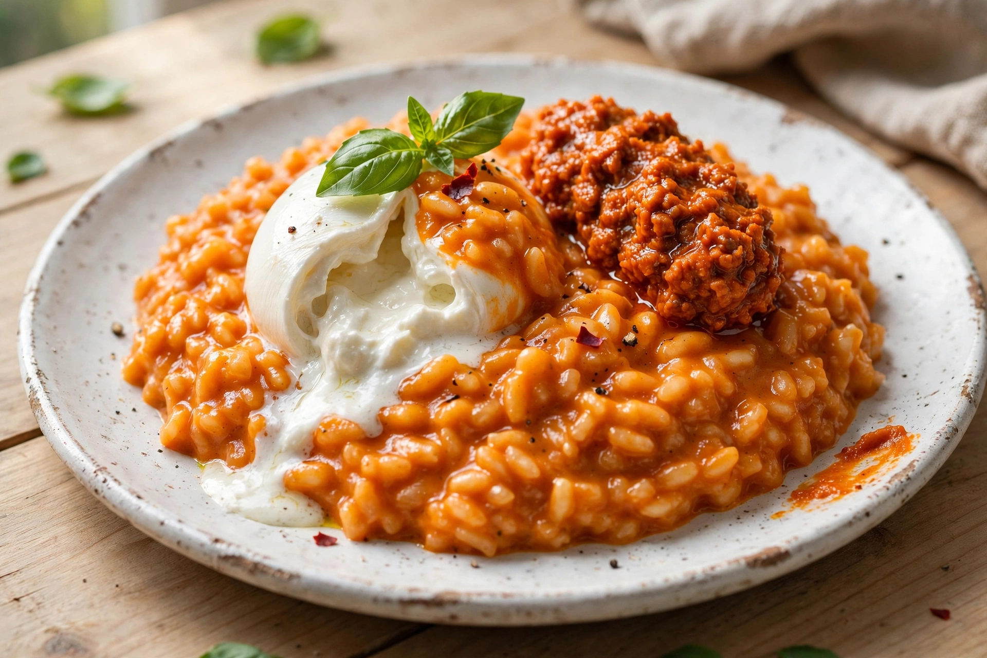 Risotto con ‘nduja